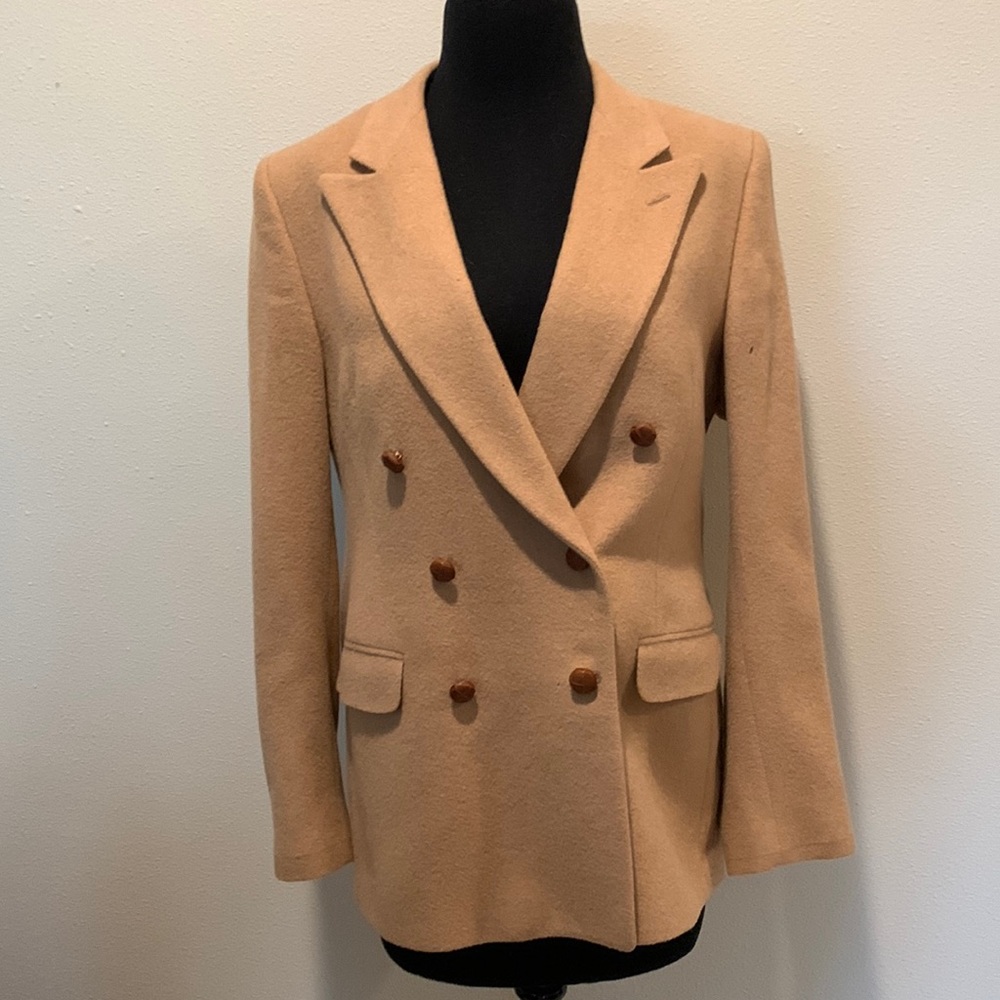 Vintage Burberrys’ camel hair jacket